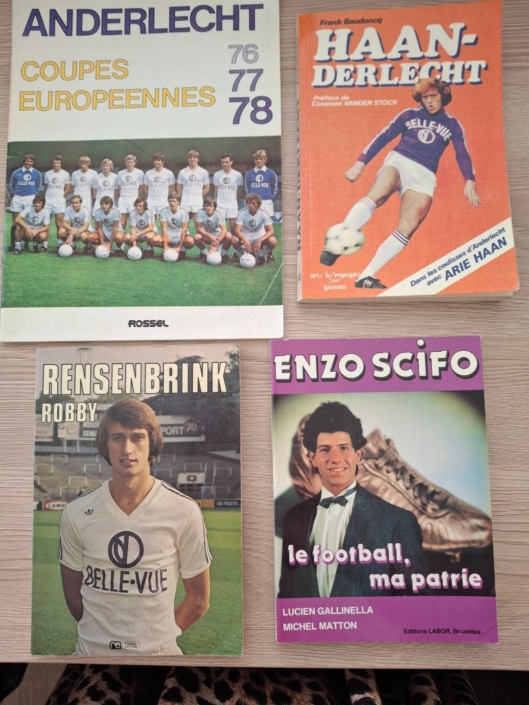 4 ANDERLECHT - Scifo - Rensenbrink - Haan - Europe, Envoi, Utilisé