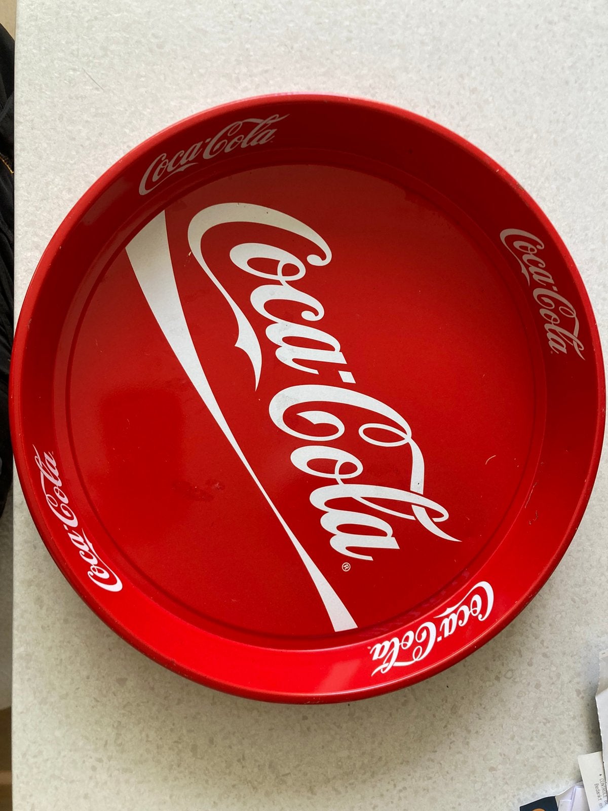 Coca cola dienblad, Verzamelen, Ophalen, Gebruikt