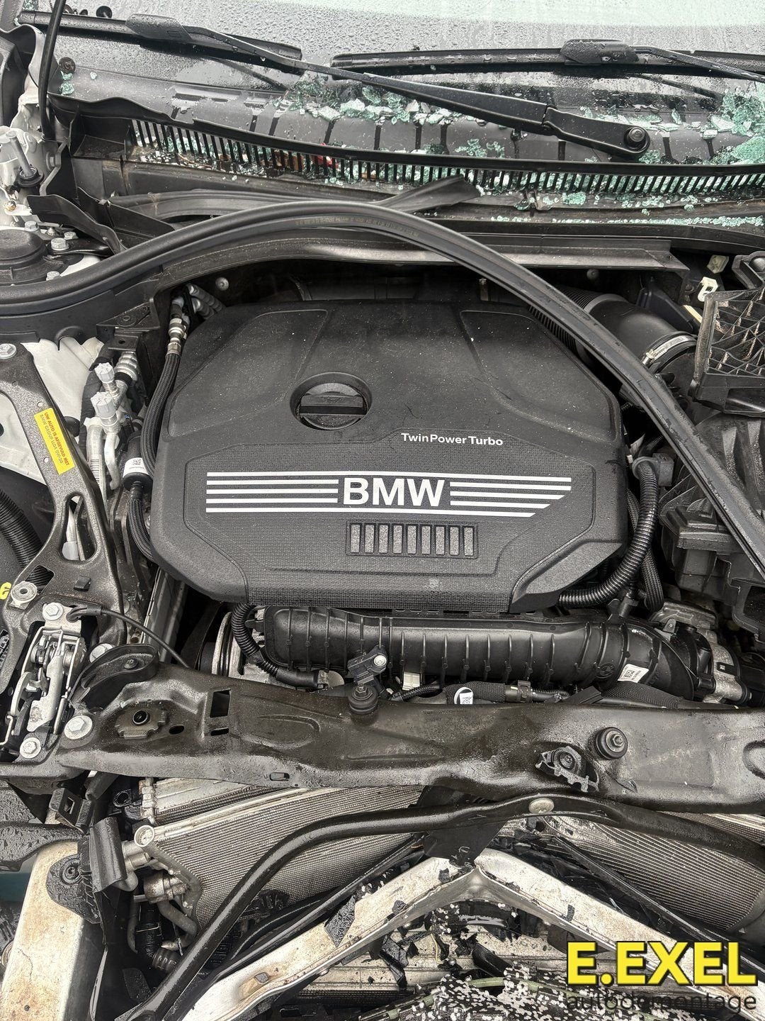 Complete B38A15A Motorblok Bmw 218i F44 166DKM, Gebruikt, -, Ophalen of Verzenden, -