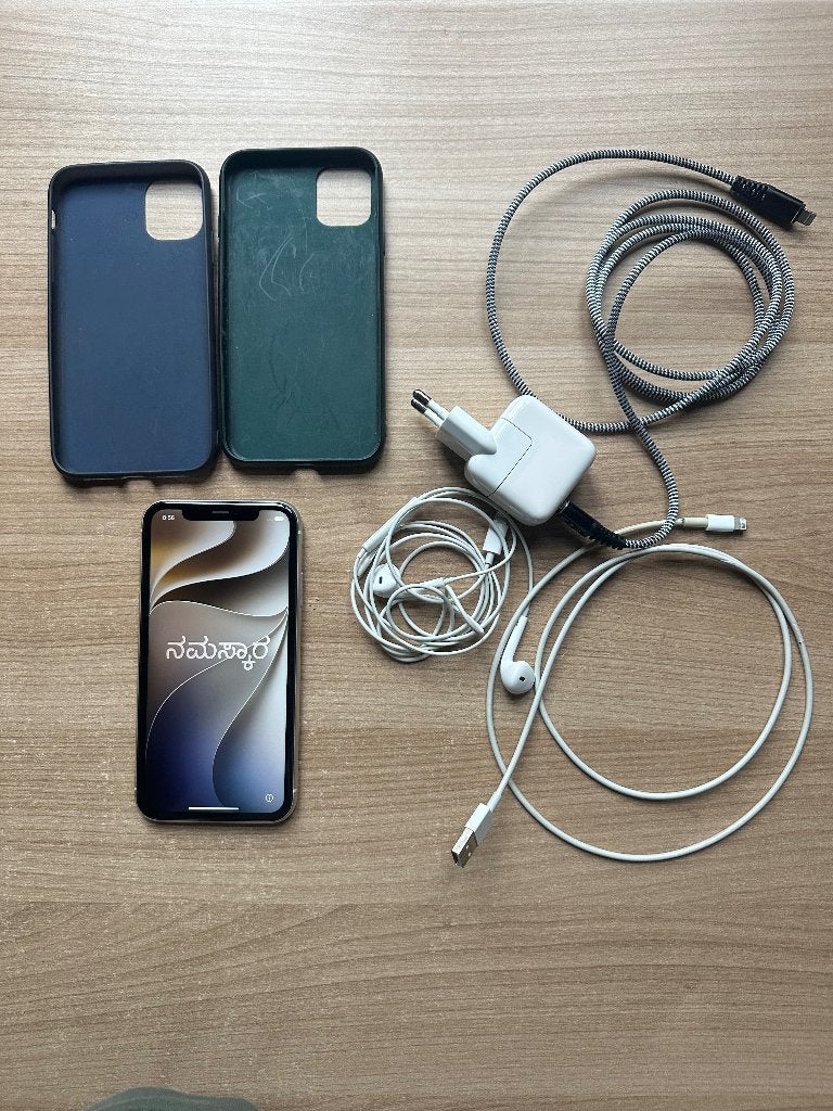 iPhone 11 128GB Wit, Telecommunicatie, 128 GB, Wit, Zo goed als nieuw, Zonder simlock