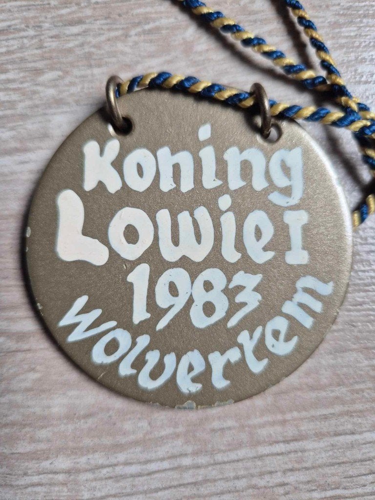 Carnaval medaille Wolvertem Koning Lowie 1983, Enlèvement ou Envoi