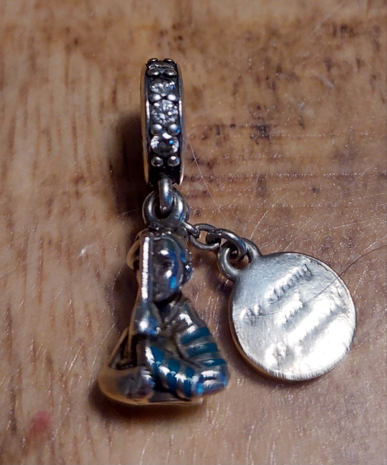 Pandora armband + Disney bedels, Ophalen of Verzenden, Wit