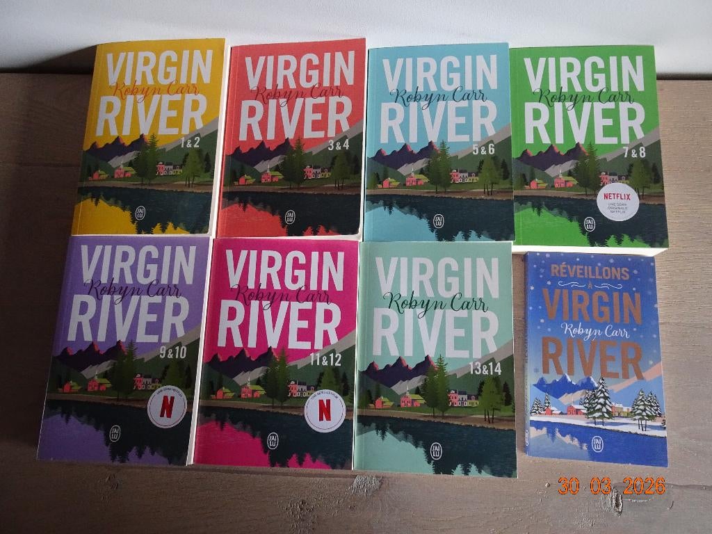VIRGIN RIVER - Robyn Carr - Collection complète, Enlèvement, Comme neuf, Belgique