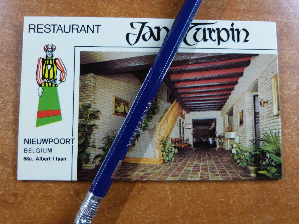 Nieuwpoort Resto Jan Turpin Gheeraert Noordzee Kust, Envoi, 1960 à 1980, Non affranchie, Flandre Occidentale