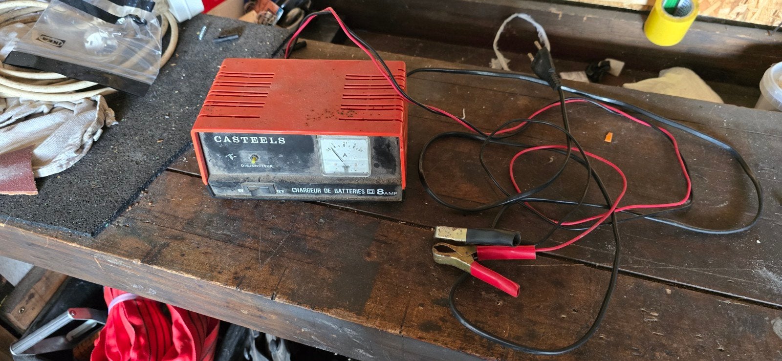 lader 8amp, Ophalen