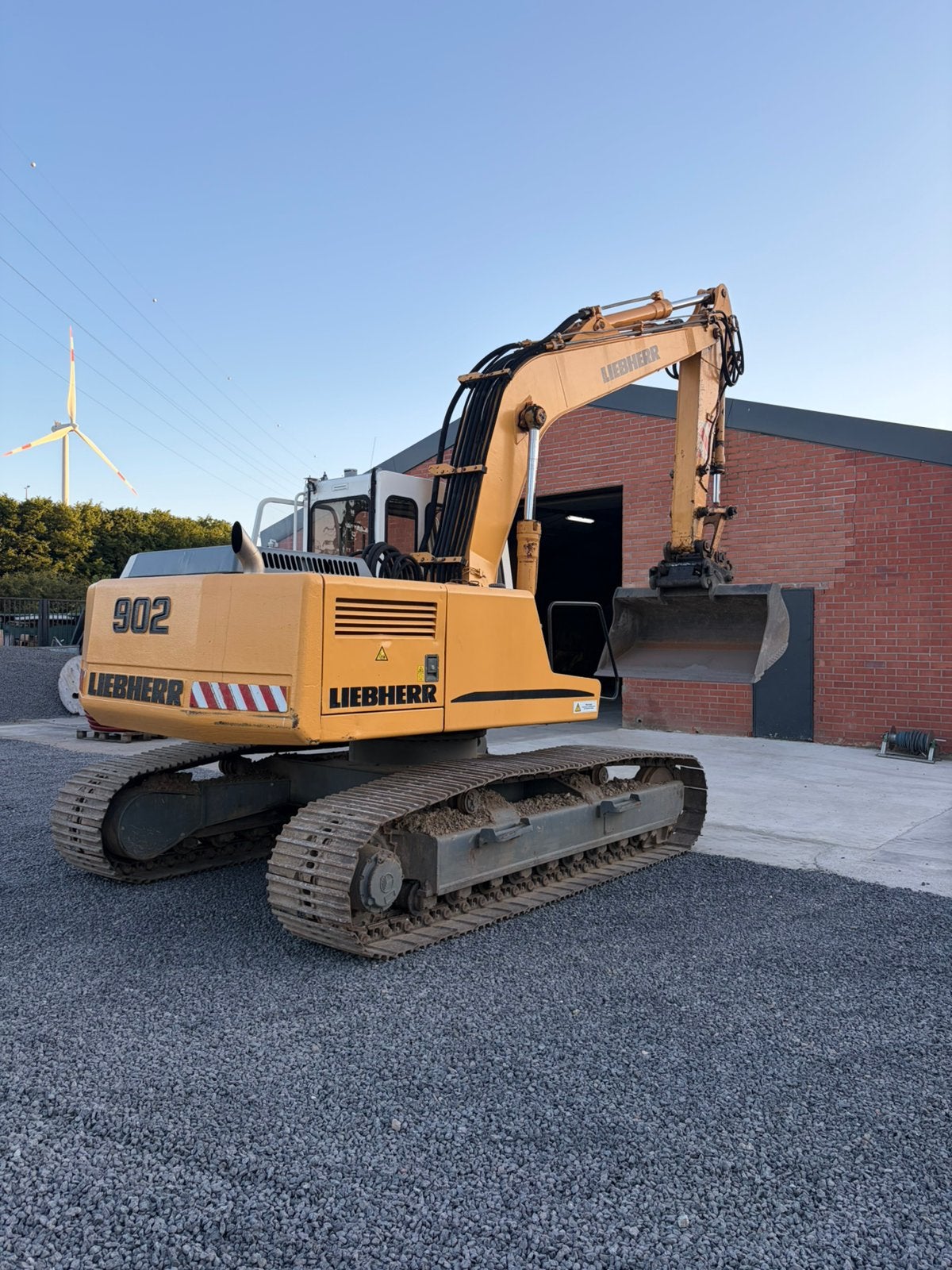 Liebherr 902, Enlèvement, Excavatrice