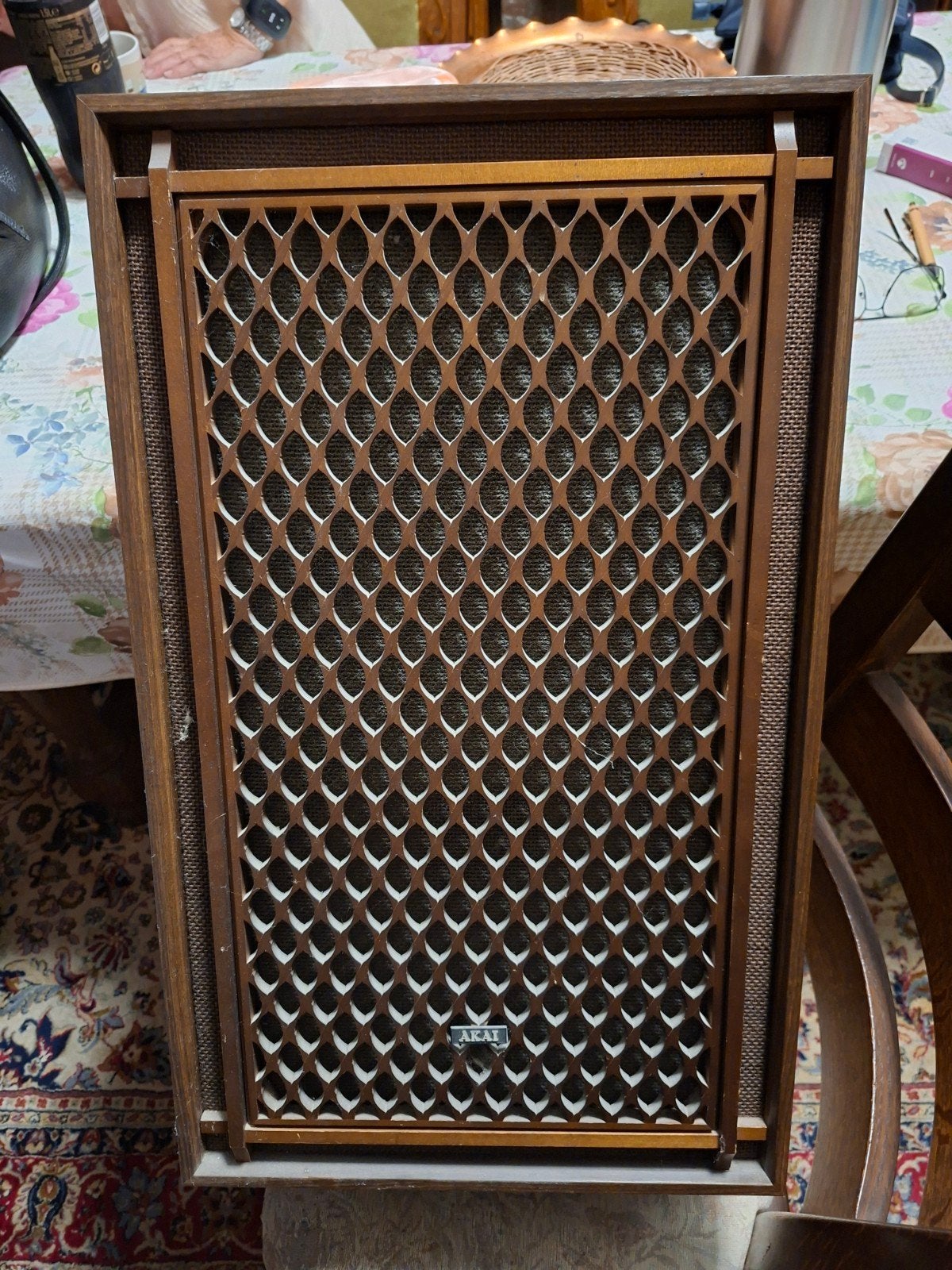 Wie restaureert Speakers 2 retro box Akai stereo SW 156 60w, Maison & Meubles, Accessoires pour la Maison | Paravents d'intérieur