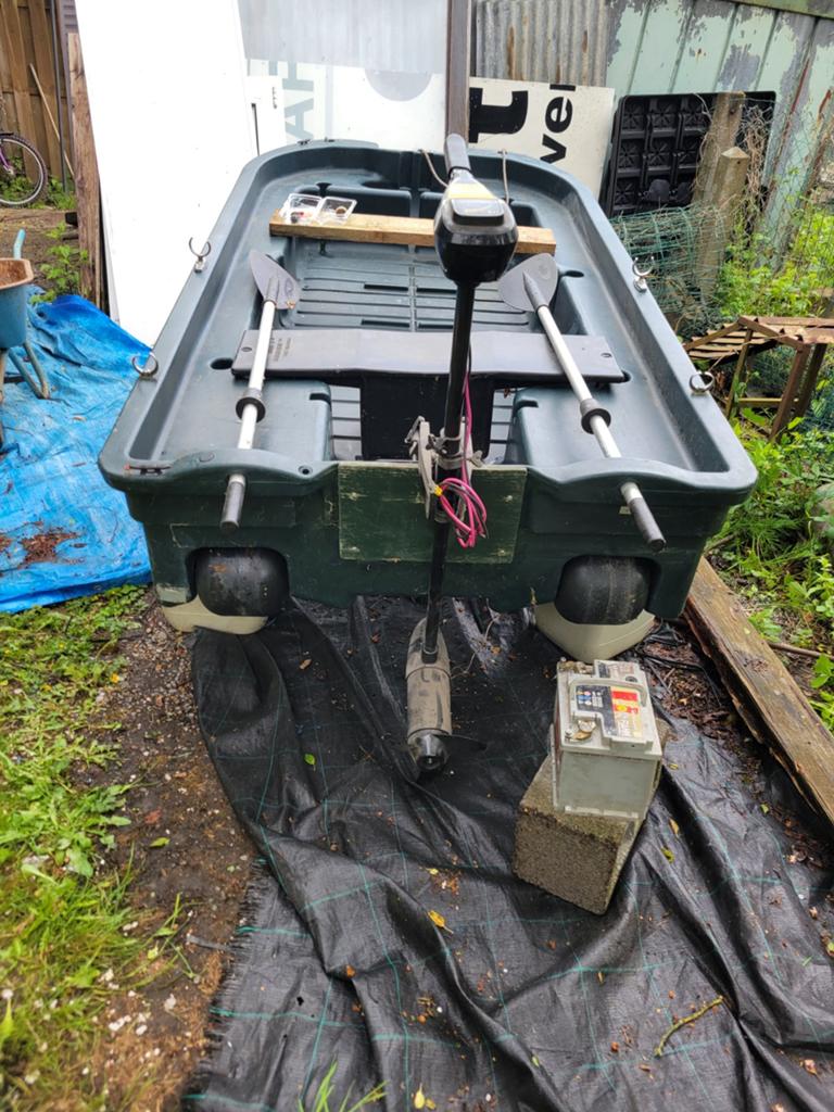 Barque +moteur, Enlèvement