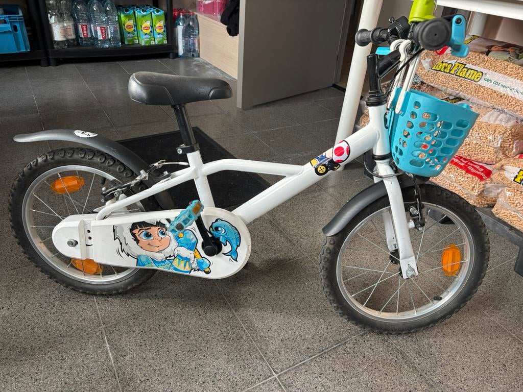 Kinderfiets btwin 16 inch, Fietsen en Brommers, Fietsen | Kinderfietsjes, Ophalen, Gebruikt, 16 tot 20 inch