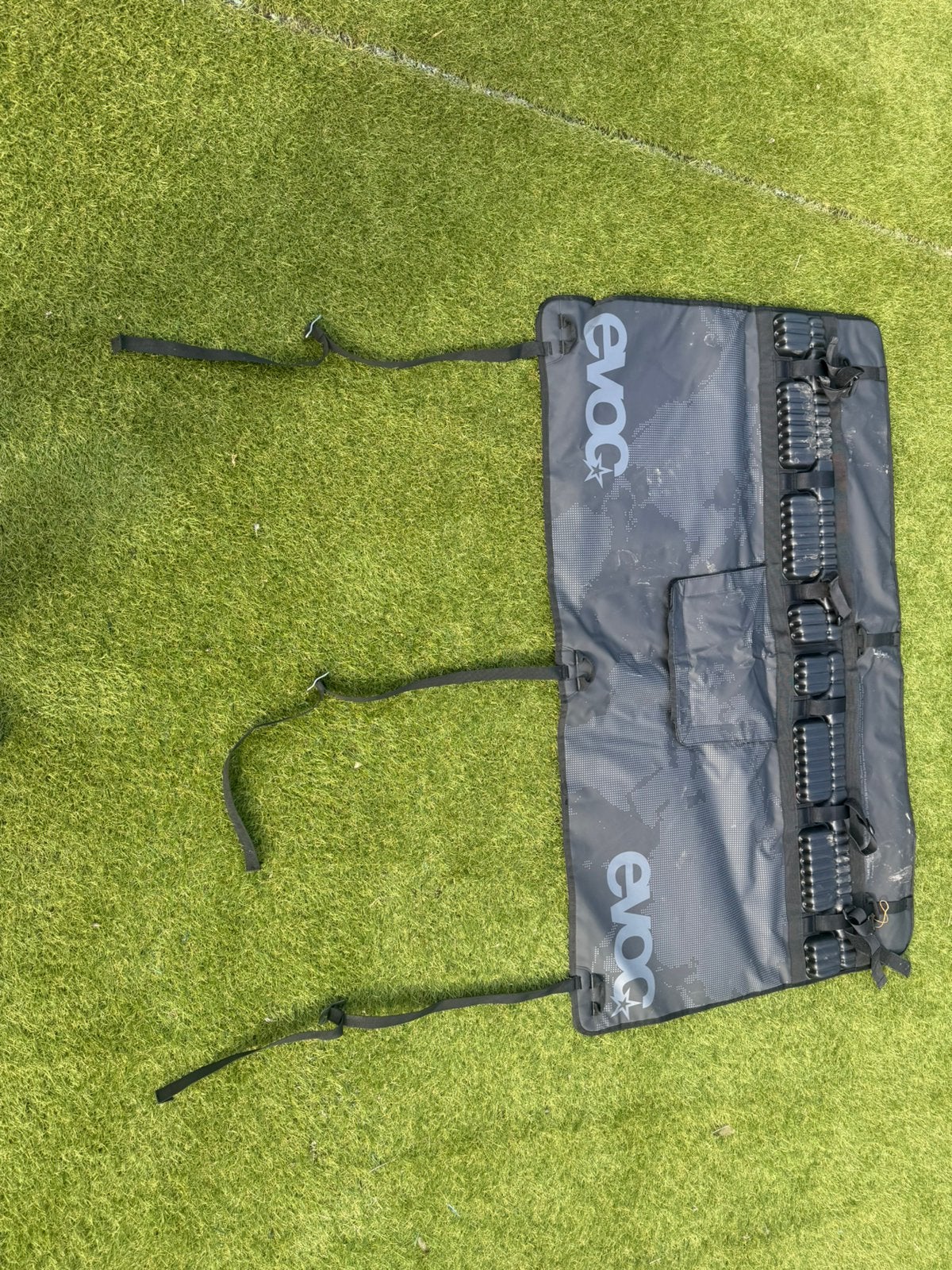 EVOC Tailgate Pad M/L – voor 6 fietsen, Ophalen, Zo goed als nieuw