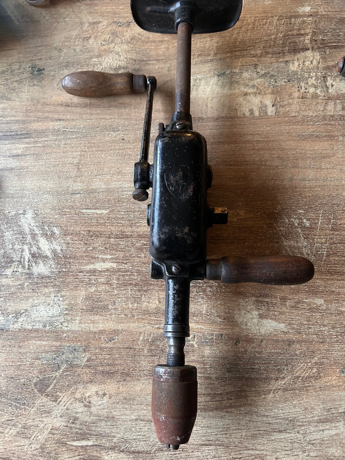 Borstboor en handboor, Ophalen