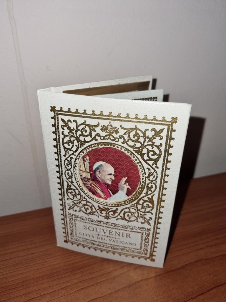 Souvenir pape PAUL VI 12 timbres 2 pièces, Ophalen of Verzenden, Postfris, Overige thema's