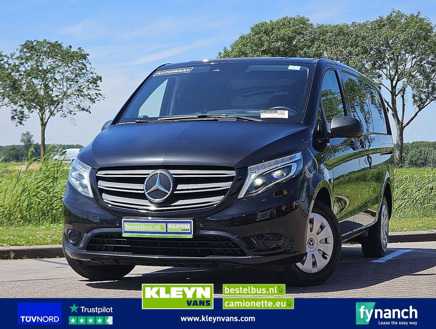 Mercedes-Benz VITO 114 L2 LED Airco/ECC !, Automaat, Cruise Control, Zwart, Mercedes-Benz