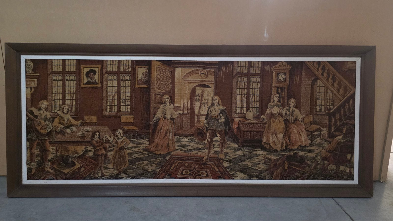 Ingelijste gobelin / wandtapijt (180cm x 75cm), Huis en Inrichting, Ophalen
