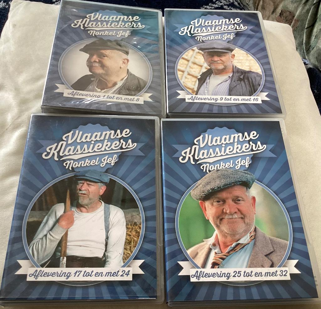 Nonkel Jef aflevering 1 tot en met 32, Cd's en Dvd's, Ophalen of Verzenden