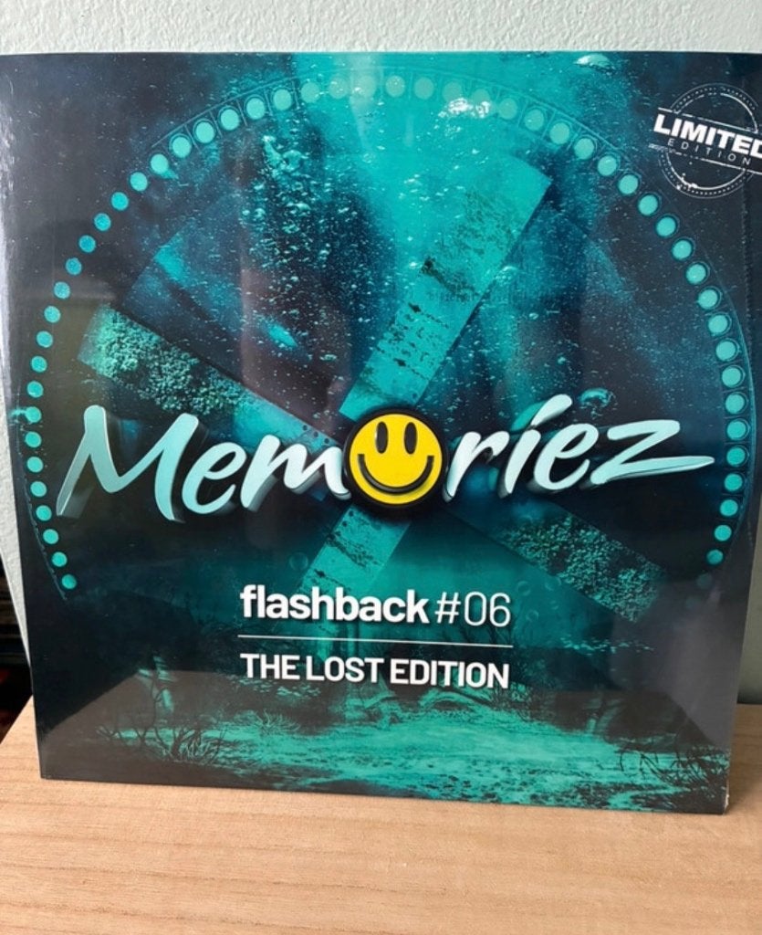 Memoriez Flashback #06 Blauw Vinyl Limited 039/500, Cd's en Dvd's, Colored vinyl, Dance, Ophalen of Verzenden, 12 inch