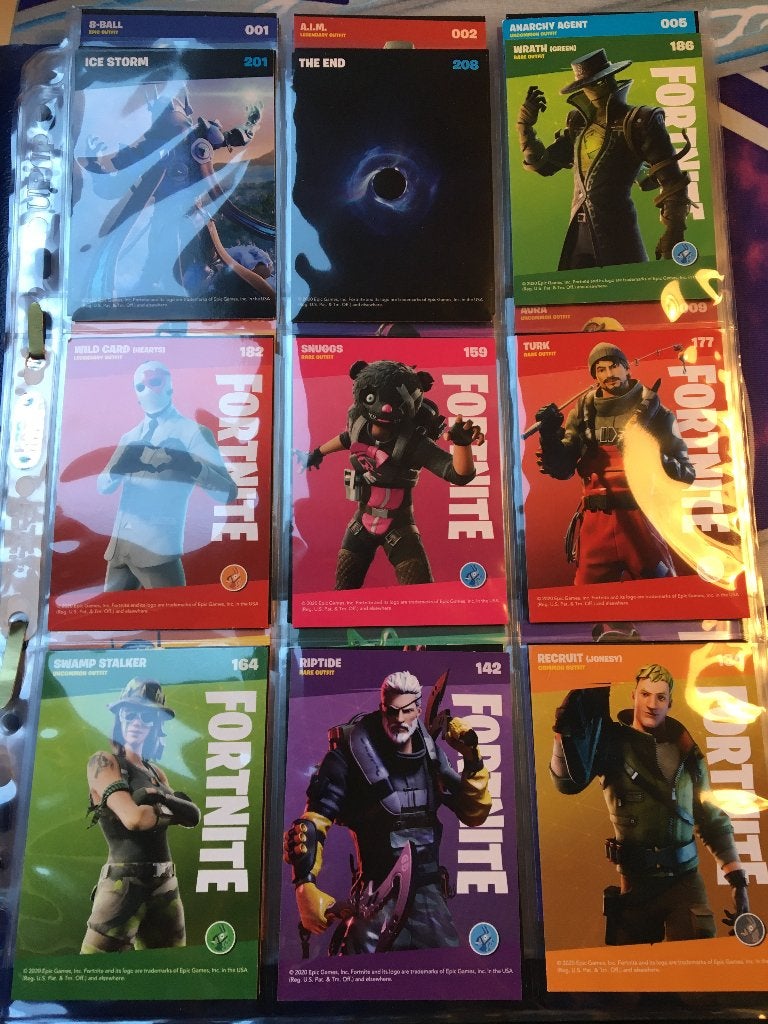 Fortnite verzameling kaarten, Enlèvement ou Envoi, Neuf, Plusieurs cartes