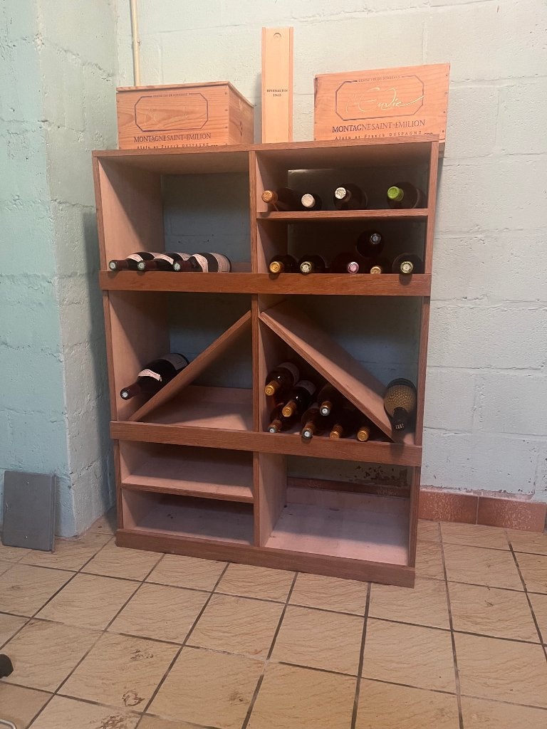 Meuble/étagère bouteilles de vins, Enlèvement, Utilisé