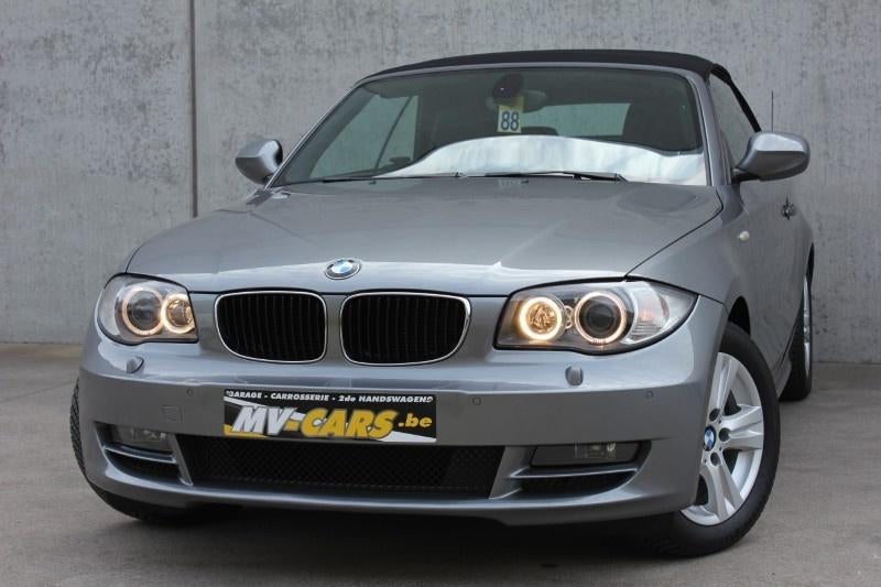 BMW 118i Cabrio/Xenon/Pdc/Navi..., Auto's, BMW, 1995 cc, Zwart, 4 cilinders, Cabriolet