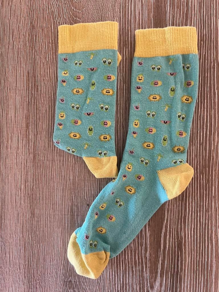 ALE-HOP turquoise sokken maat 43, Kleding | Heren, Sokken en Kousen, Ophalen of Verzenden, Zo goed als nieuw, Maat 43 t/m 46, Blauw