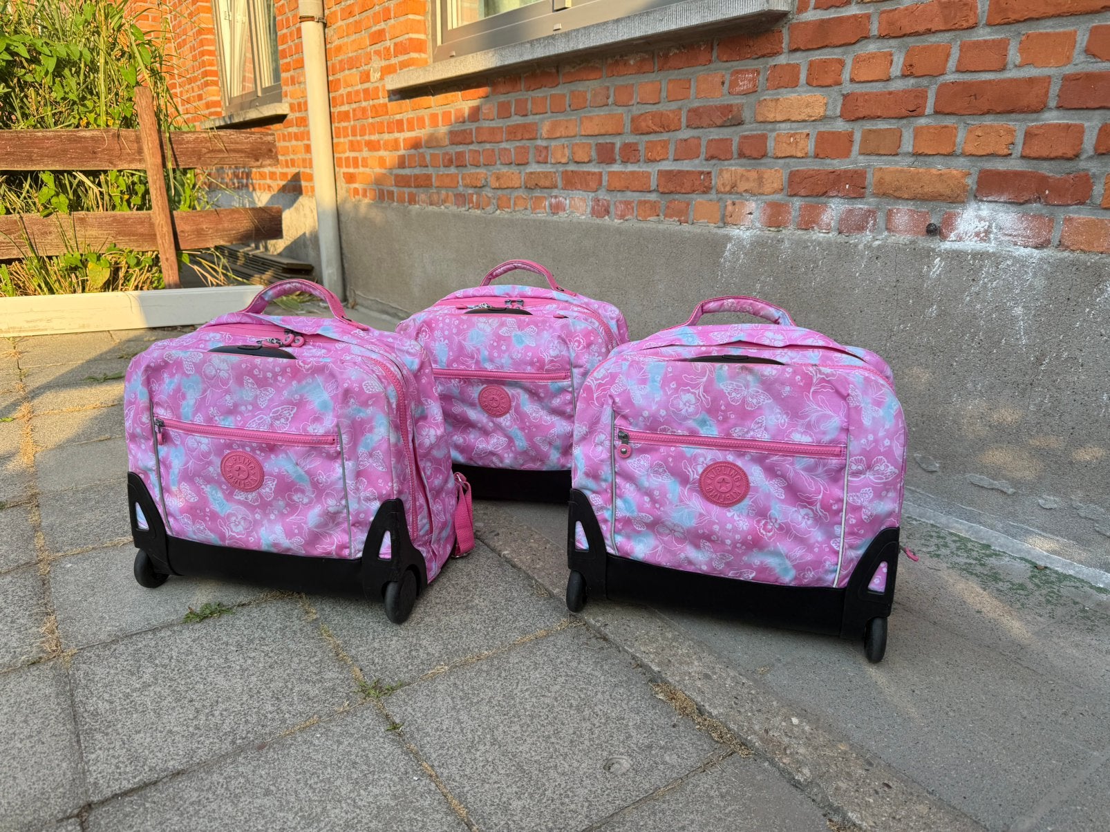 Cartable à roulettes Kipling, Enlèvement, Comme neuf, Roulettes