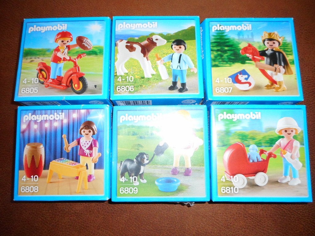 Playmobil - sets 6805 t.e.m. 6810 - NIEUW - prijs per stuk, Ophalen of Verzenden, Nieuw, Complete set, Figuren