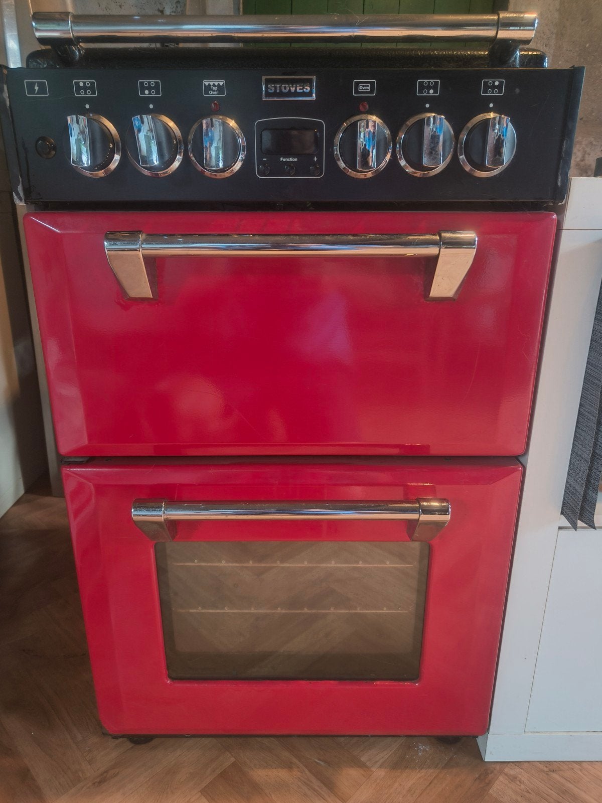 Stoves Richmond Mini Range 550DFW fornuis (55cm), Ophalen, Gebruikt, 4 kookzones, Gas