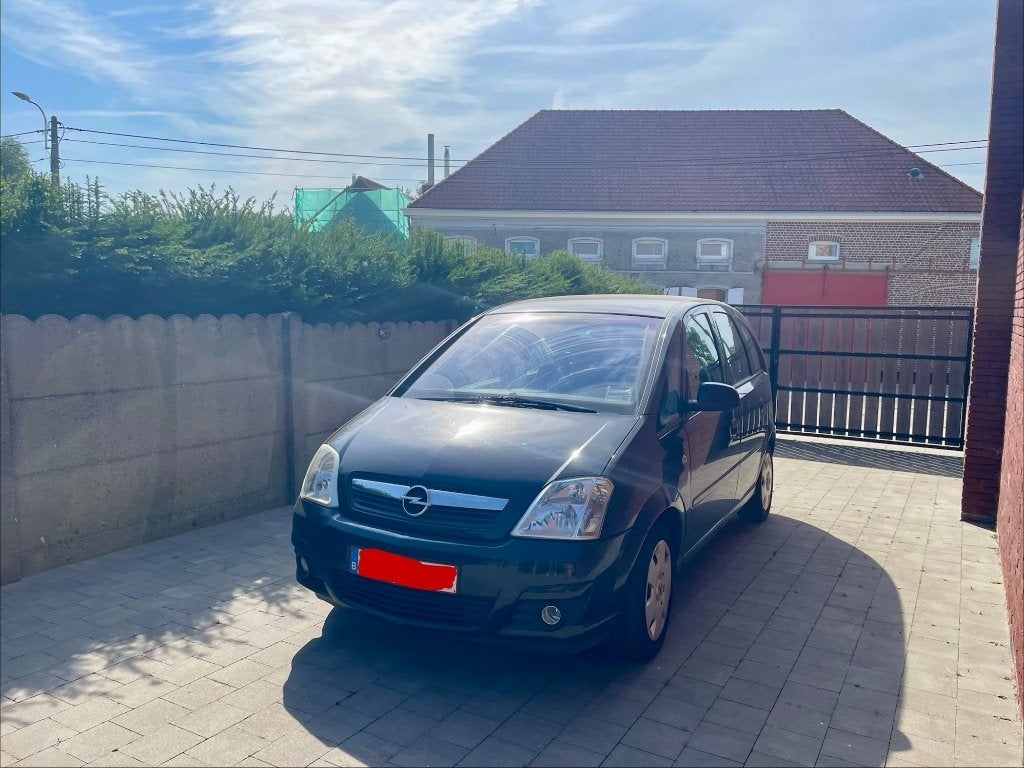 Opel Meriva 2008, Autos, Achat, Boîte manuelle, Noir, 5 portes