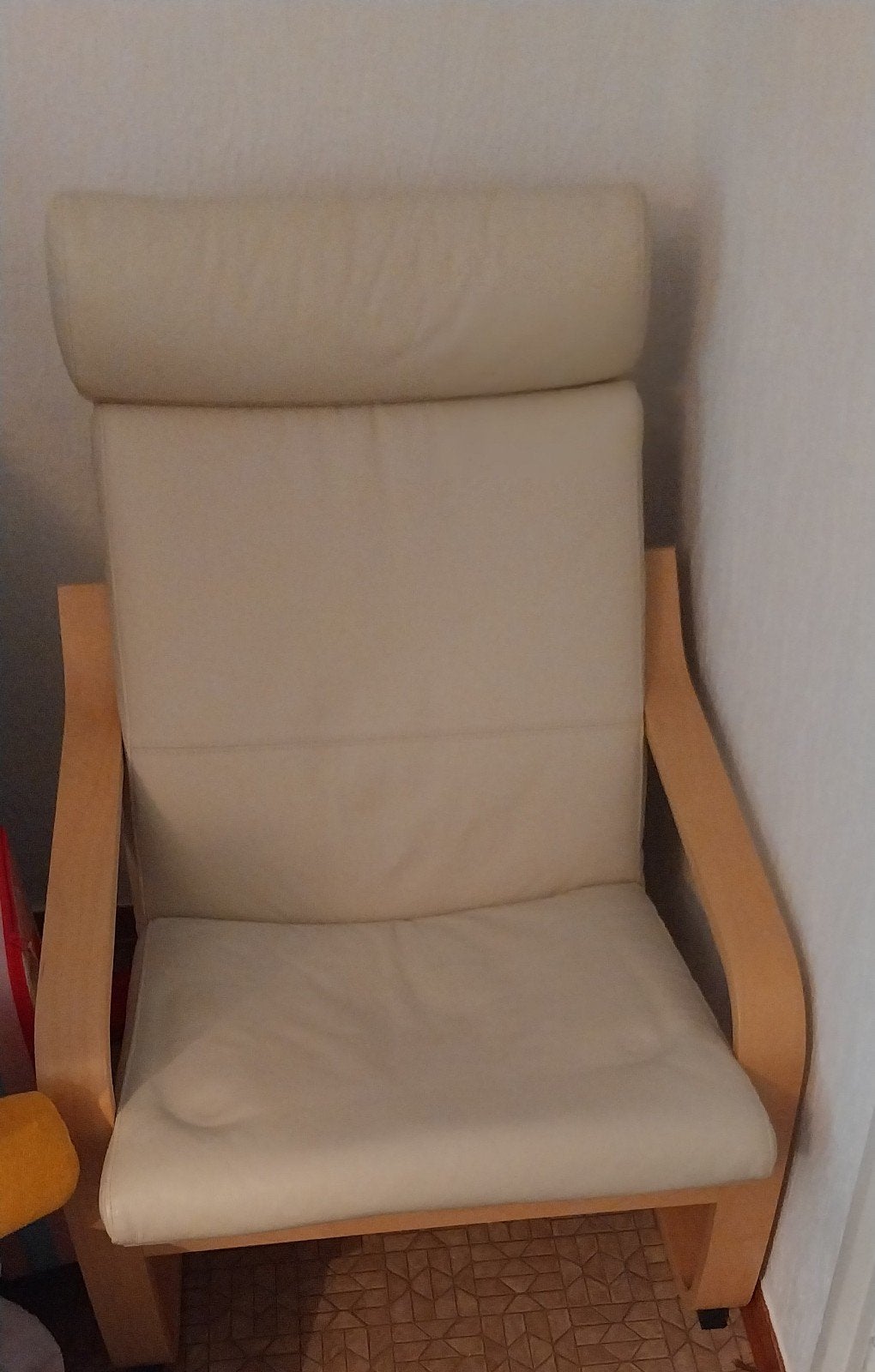 zetel beige, Ophalen, Zo goed als nieuw, Kunststof