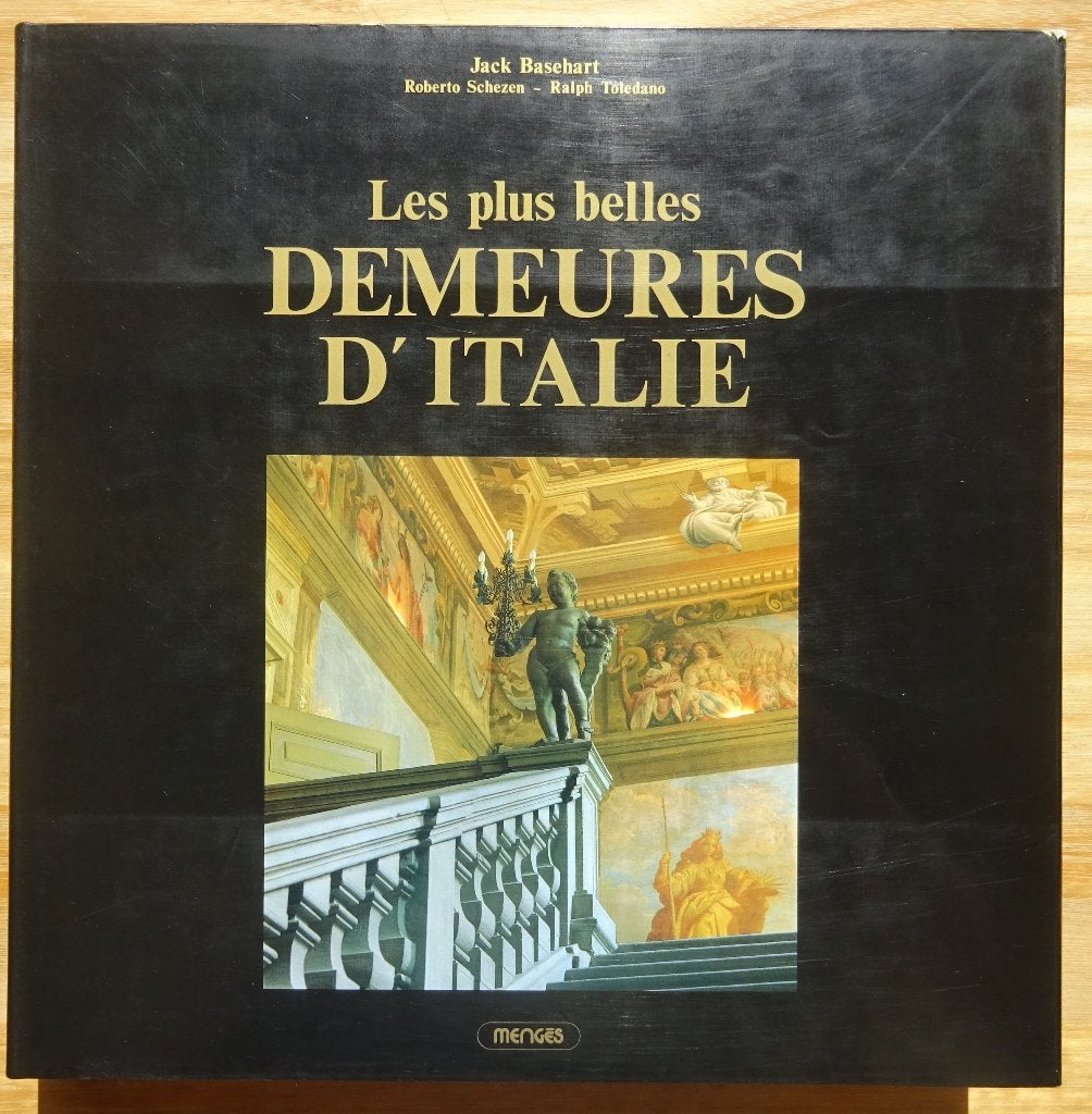 Le plus belles demeures d'Italie, 1990 Mengès Paris, Enlèvement ou Envoi, 19e siècle, Comme neuf, Jack Basehart
