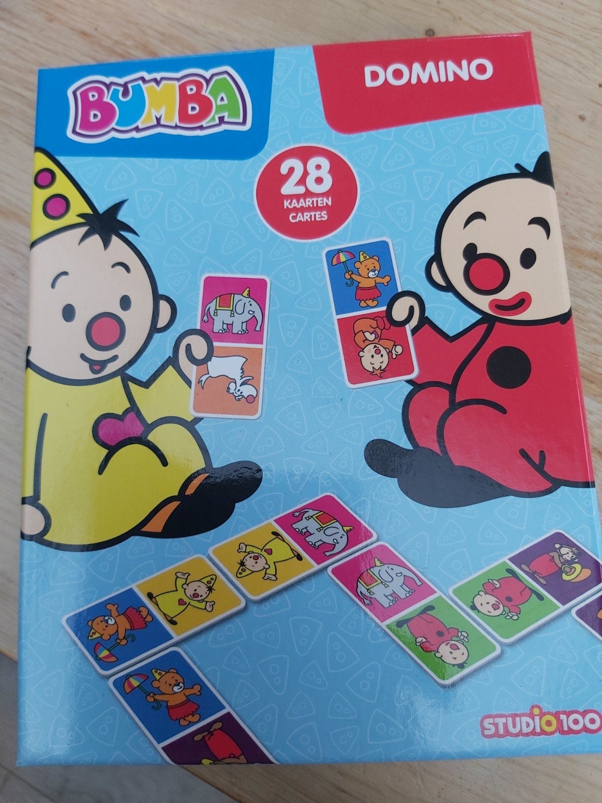 Dominospel Bumpa (nieuw in verpakking), Ophalen