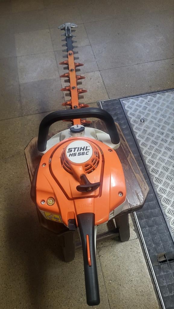 Stihl hs 56, Ophalen