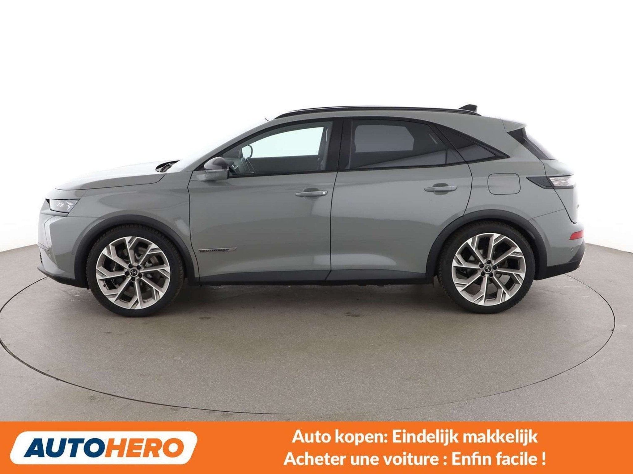 DS Automobiles DS 7 1.6 E-Tense Hybrid 4x4 La Première, Autos, Cuir, Détection des panneaux routiers, Noir, 5 portes