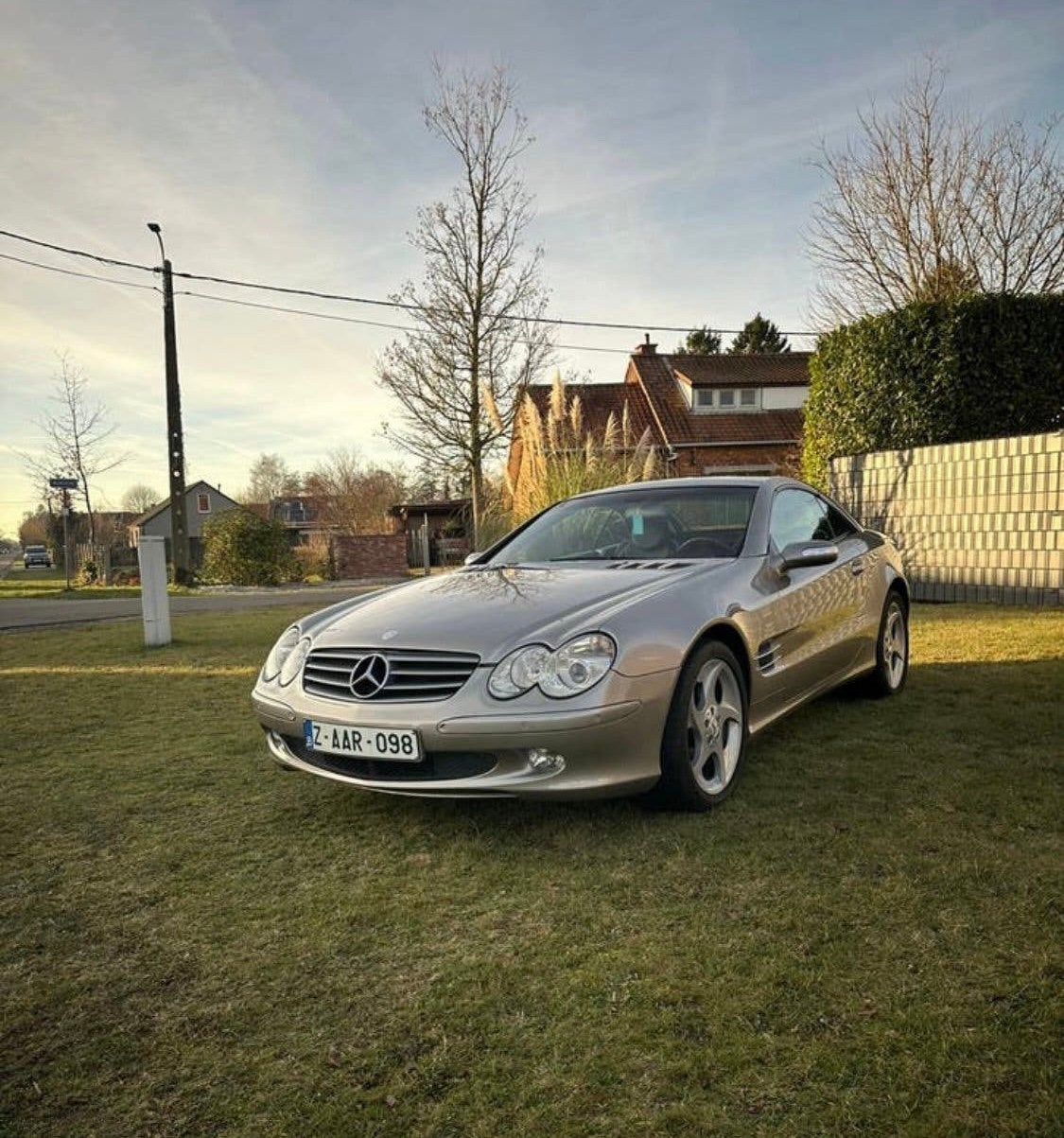 Sl, Auto's, Mercedes-Benz, Zwart, Leder, Bedrijf, Onderhoudsboekje