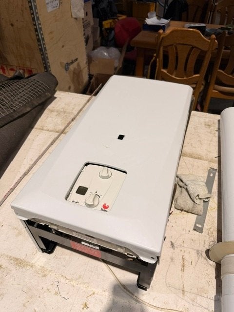 Warm water doorstromer BULEX, Doe-het-zelf en Bouw, Chauffageketels en Boilers, Ophalen, Zo goed als nieuw, Geiser, Terugslagbeveiliging (TTB)