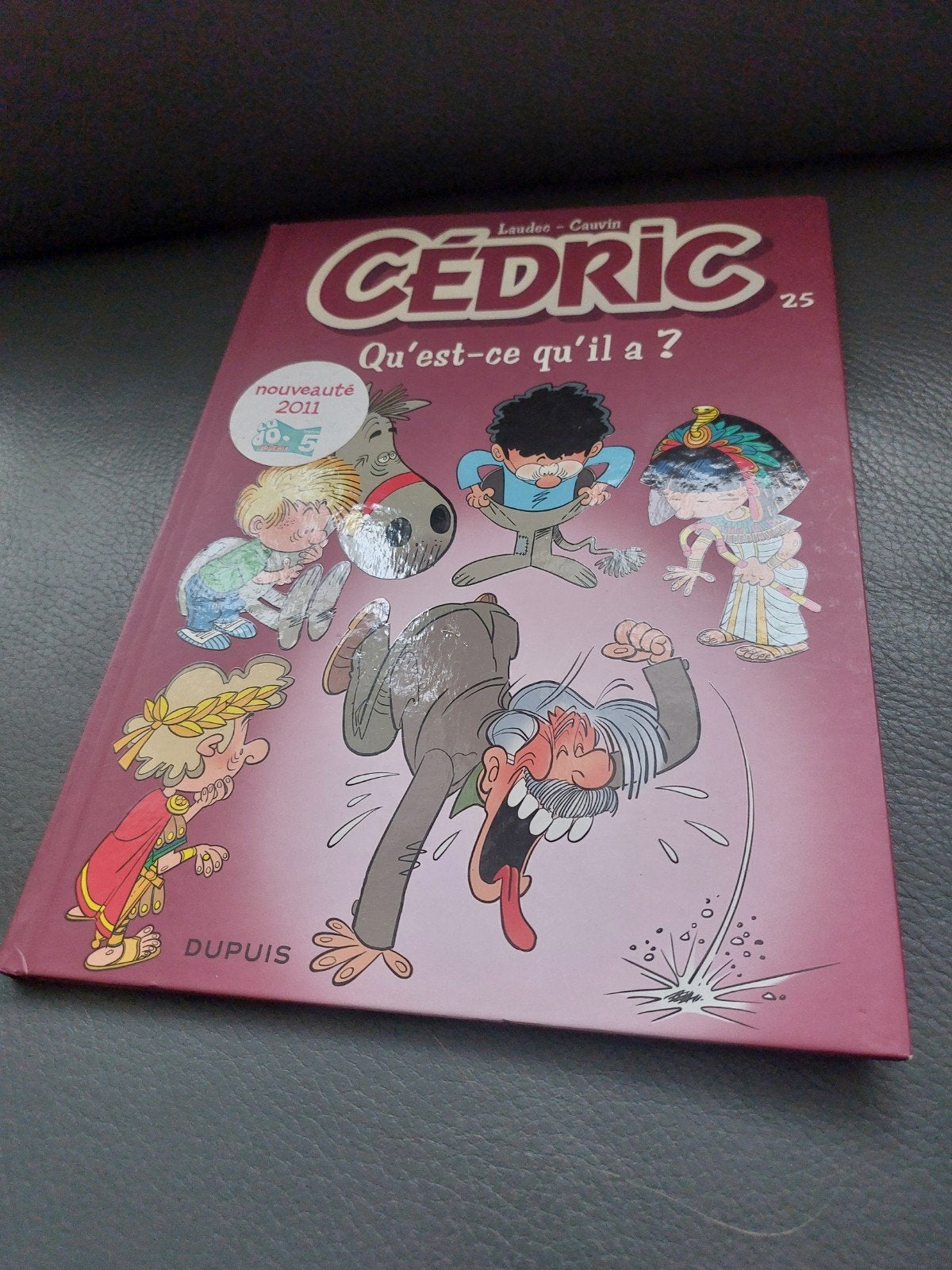 Cédric 25. qu'est-ce qu'il y a ?, Enlèvement