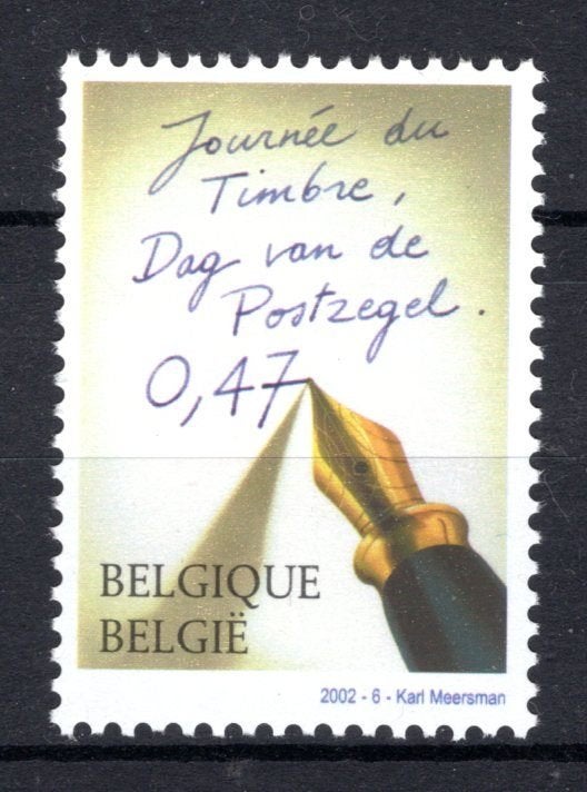 3063 MNH** 2002 - Dag van de postzegel, Verzenden, Postfris, Postfris