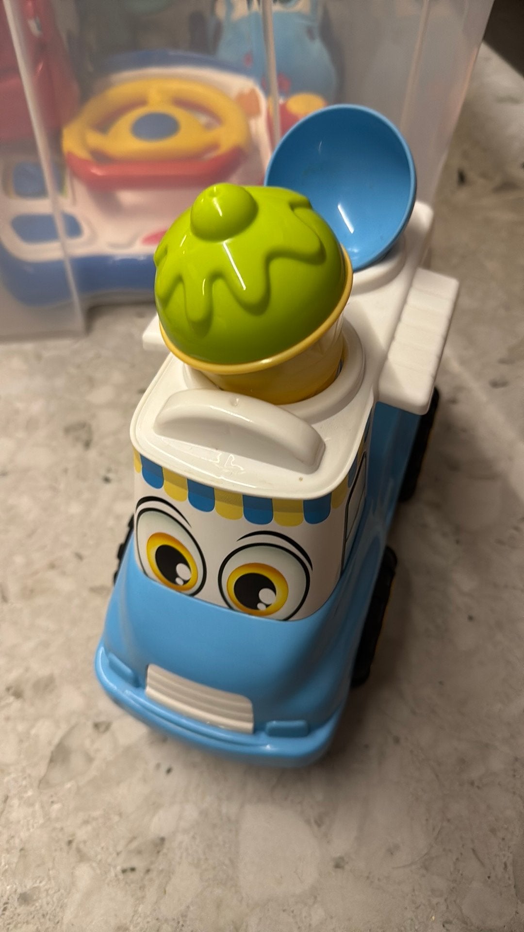 Ijsjes wagen, Ophalen, Gebruikt