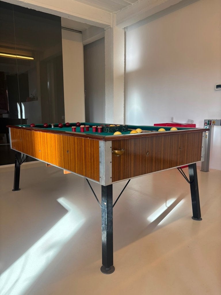 Tapbiljart + kues & ballen te koop, Sport en Fitness, Ophalen, Gebruikt, Biljarttafel