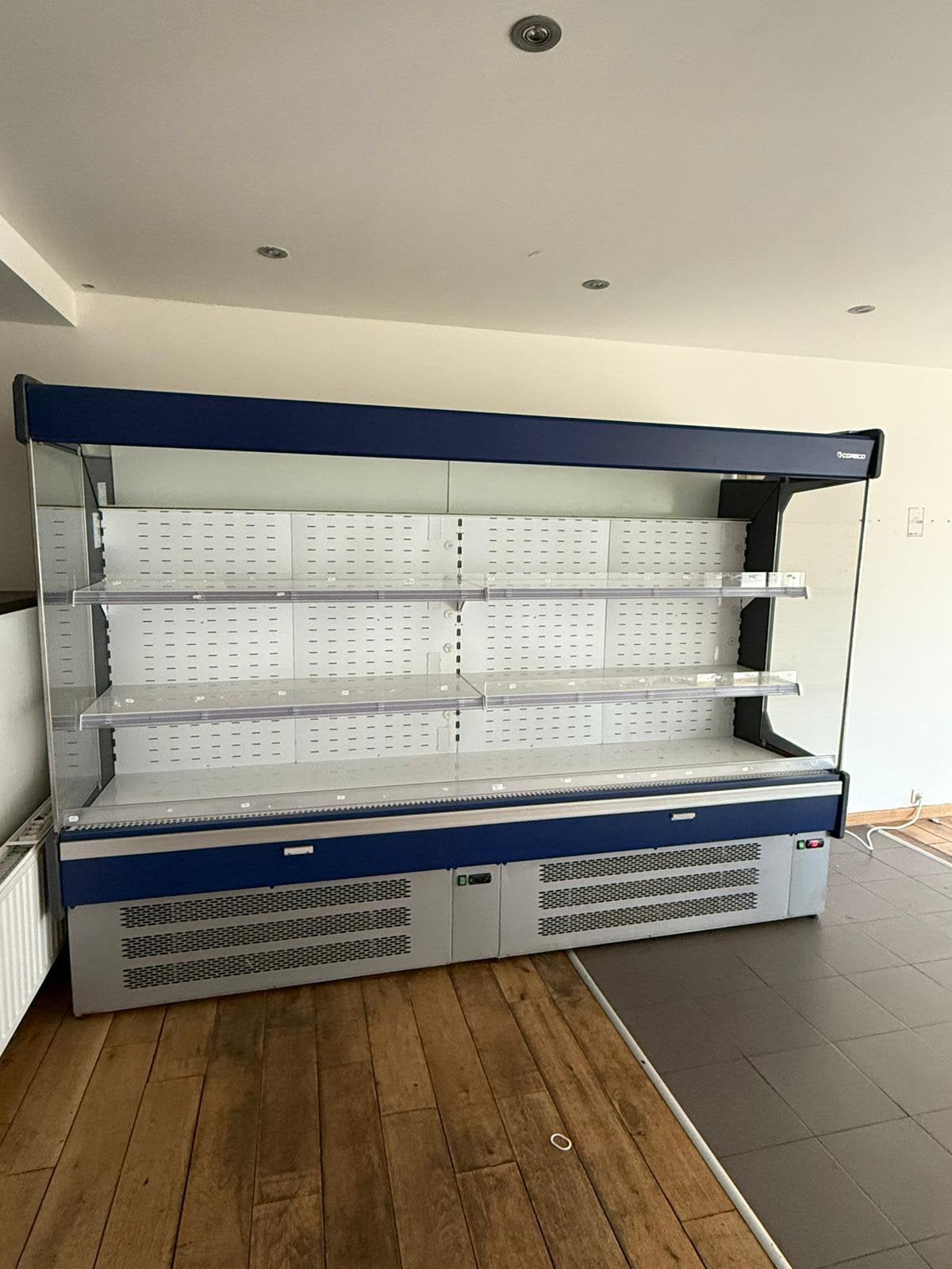 Vitrine réfrigérée ouverte commerciale/une glacière, Articles professionnels, Enlèvement