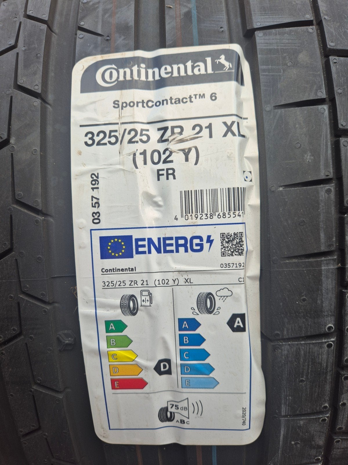 2 pneus CONTINENTAL 325/25/ZR 21 XL, Autos : Pièces & Accessoires, Pneus & Jantes, Enlèvement, Pneus été, Pneu(s)