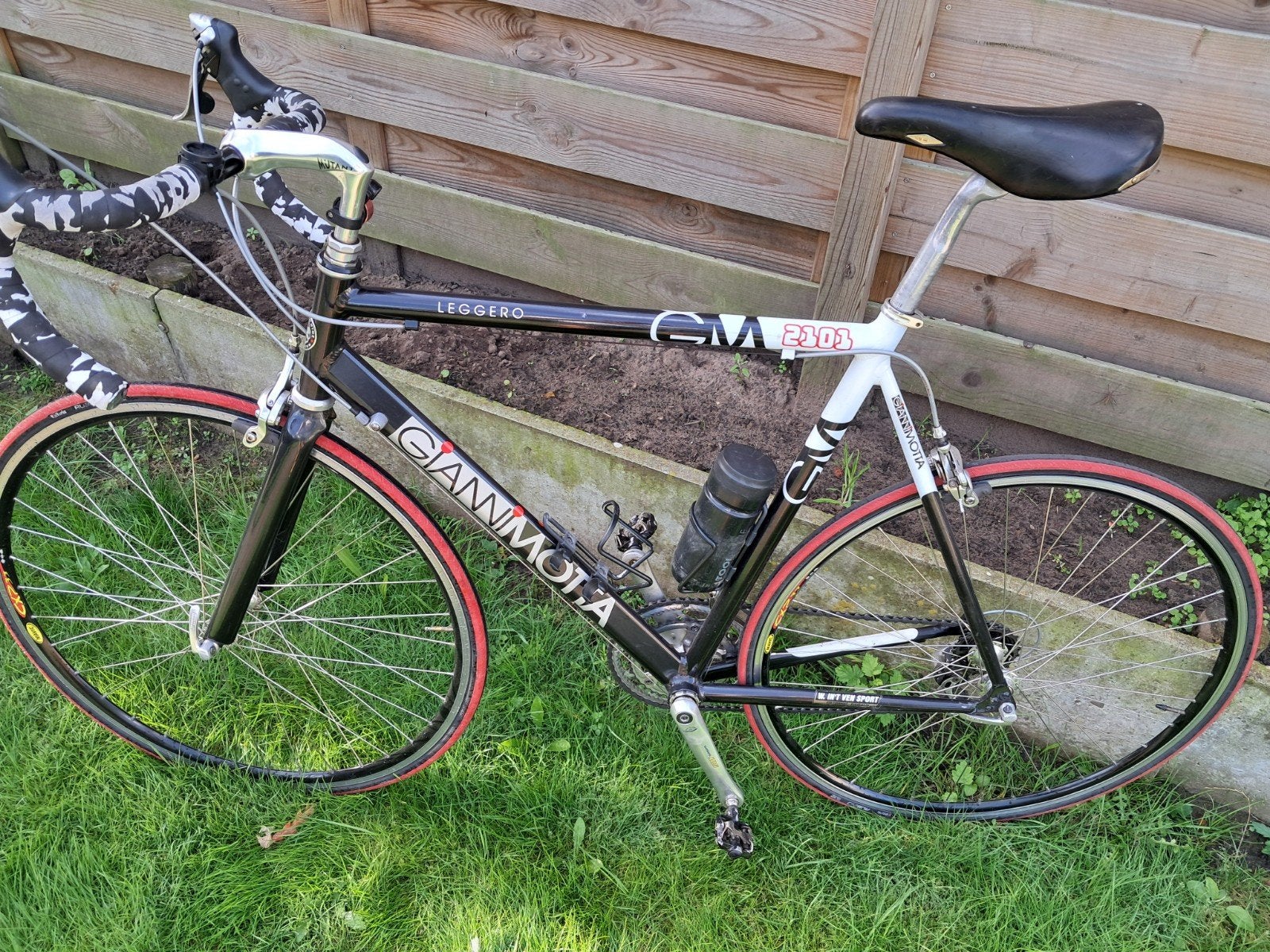 koersfiets Gianni mota, Ophalen