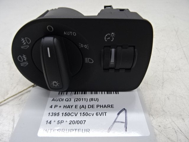 COMMUTATEUR Audi Q3 (8UB / 8UG) (8X1941531AHX), Autos : Pièces & Accessoires, Utilisé, Audi