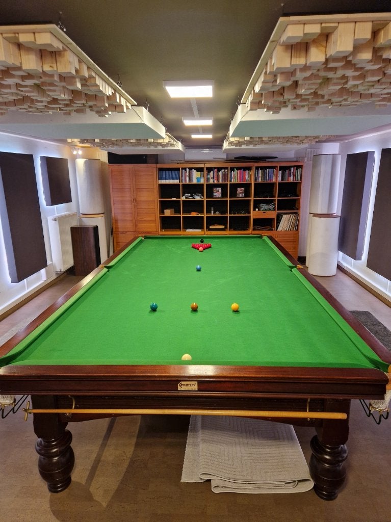 Perfecte 12-voet snookertafel (competitie), Ophalen, Gebruikt, Snookertafel