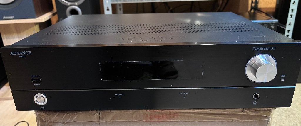 Advance Paris playstream A1 versterker, Gebruikt, Ophalen, Overige merken, Minder dan 60 watt