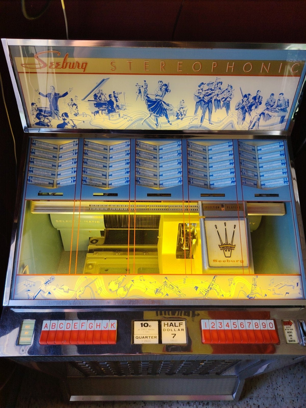 Seeburg sterophonic jukebox., Collections, Enlèvement, Seeburg
