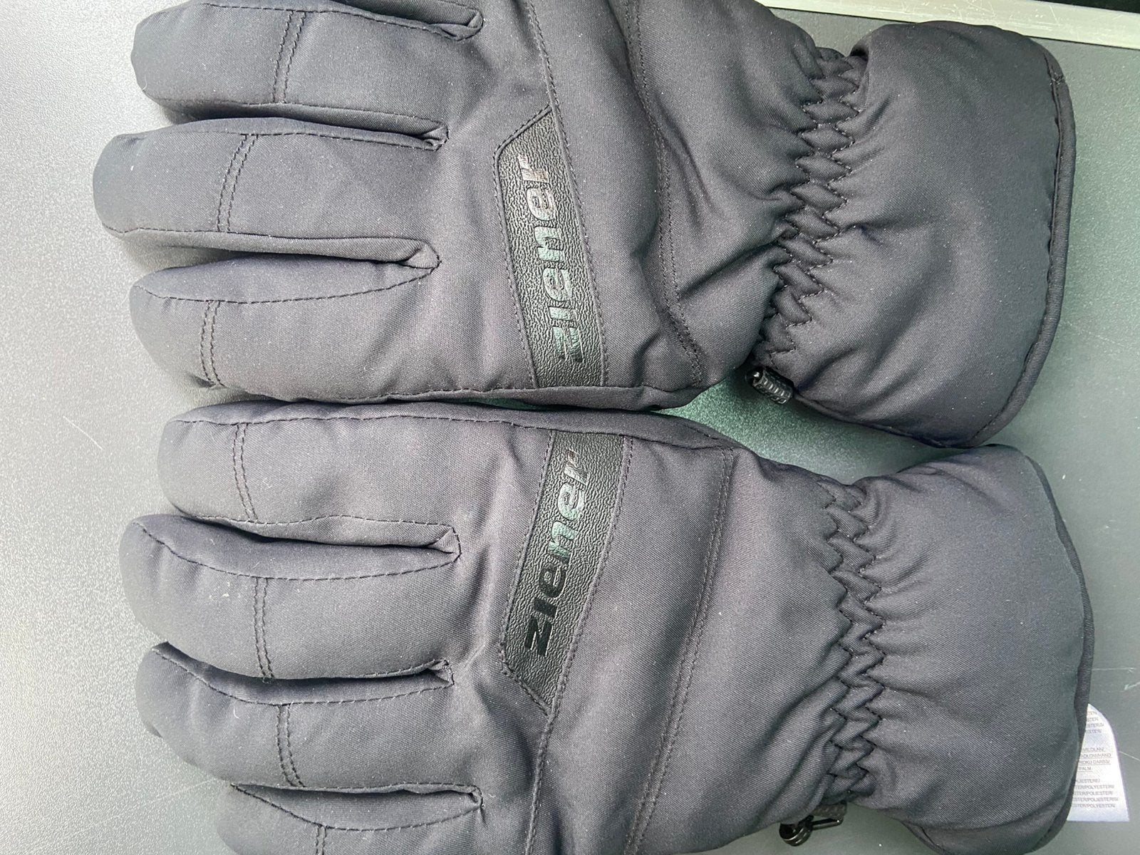 Skihandschoenen ZIENER - nieuw - zwart mt S, Sports & Fitness, Enlèvement ou Envoi, Neuf, Autres types, Autres marques