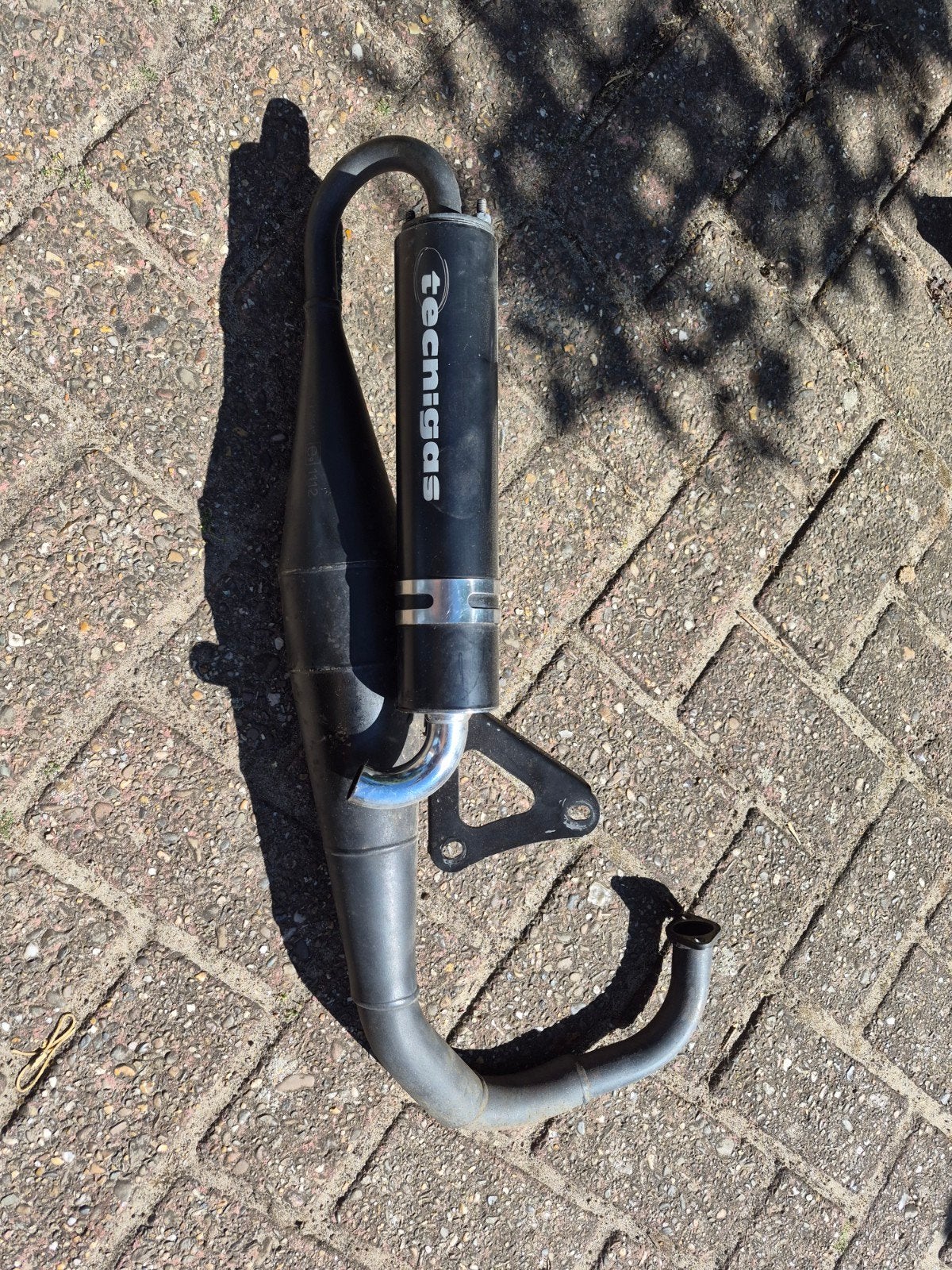 tecnigas uitlaat minereli verticaal, Fietsen en Brommers, Ophalen