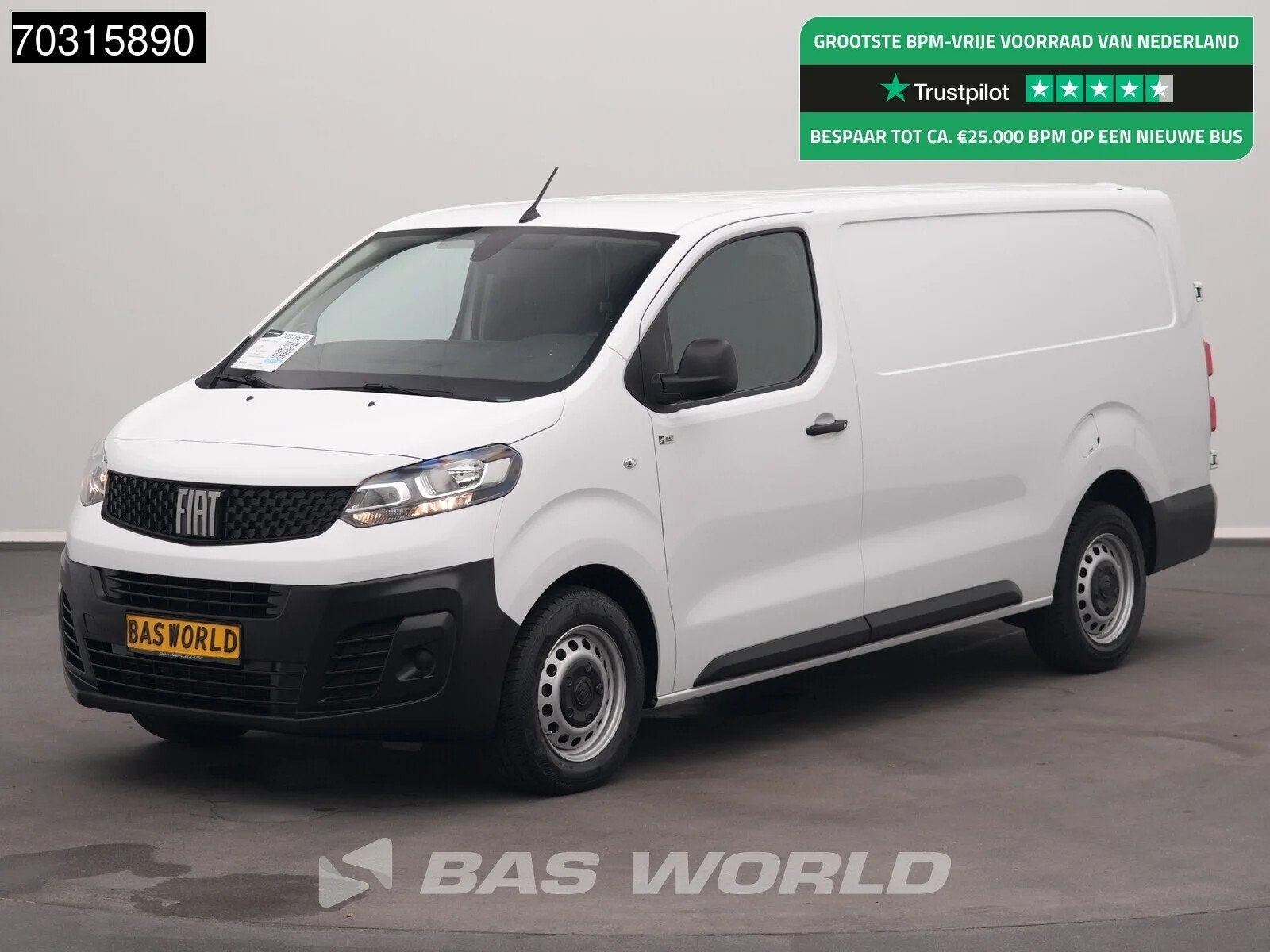 Fiat Scudo 102PK L3H1 Klima Tempomat Parkensensoren Euro6 L3, Autos, Camionnettes & Utilitaires, 75 kW, Achat, Euro 6, 3 places
