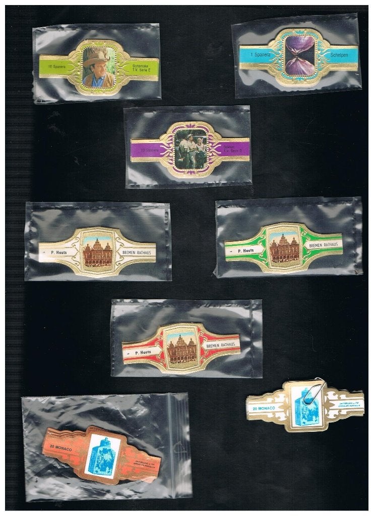SIGARENBANDEN, Verzenden, Nieuw, Sigarenbandjes